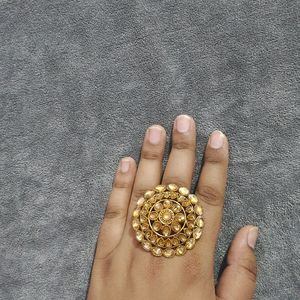 Earings, Mangtika And Ring