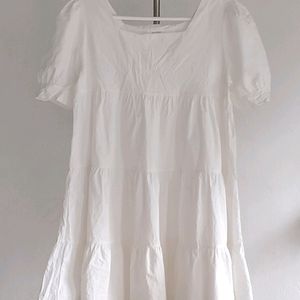 White Baby Doll Dress