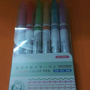 Linear Color Pens