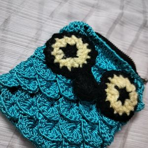 Pintresty Crochet Owl Coin Pouch 👝