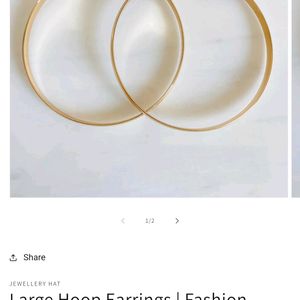 Hoop Earrings Silver