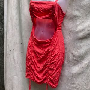 WILD FABLE SEXY CORAL BODYCON