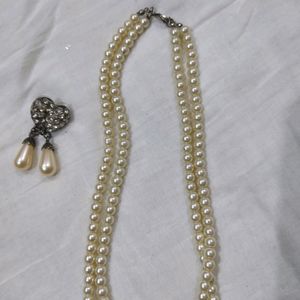 Pearl Chain Jewel Set