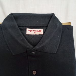 TOYOTA Black Casual Men's Shirt (New)