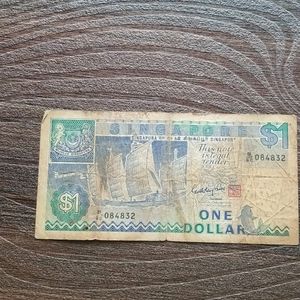 Singapore Dollar Currency Note