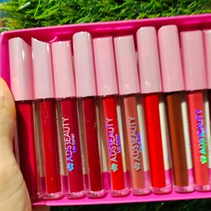 12 Piece Liquid Lipstick