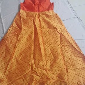 A Beautiful Long Frock With  Duppatta For Sale