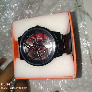 V9 Rotating Alloy Wheel Watch.