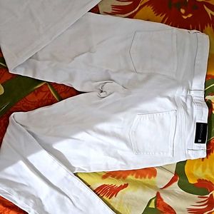 White Denim Jeans From Bench