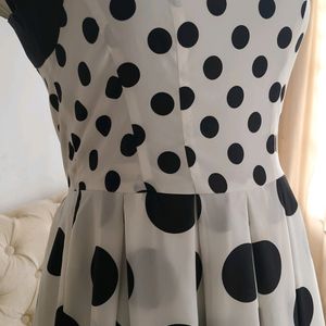 Polka Dot Retro Vintage Dress