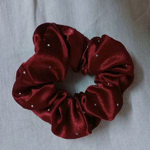 Scrunchie with stone work (Premium quality)