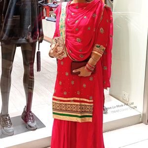 Party Ware Suit, Skirt With Dupatta