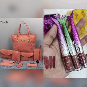 Bag+ Lipstick Combo