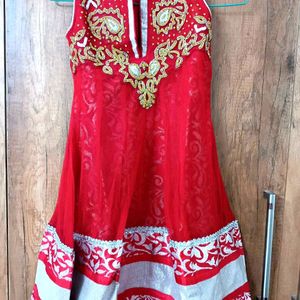 Anarkali Kurta Set For 2 To 4 Years Kid