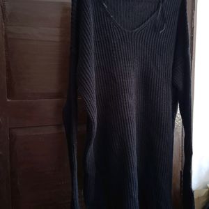 Combo Wool Sweater