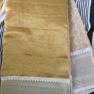 Gold Jarugai Saree