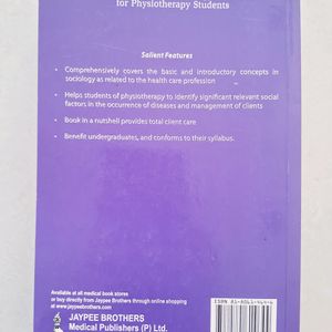 Textbook Of Sociology For Physiotherapy Students