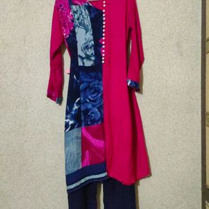 Women's Kurti Set (L)