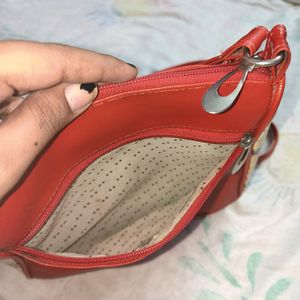 Red Sling Bag