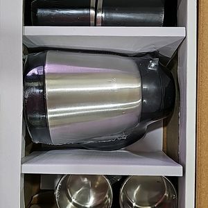 Iveo Thermas Set With Kettle And Mugs