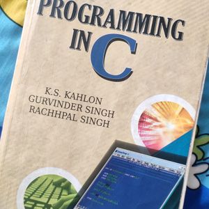 C Program Book For Beginners