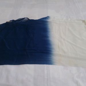 Blue And White Chunni