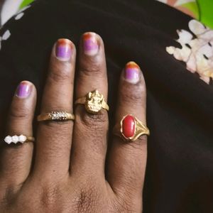 Pure Panchaloham Rings