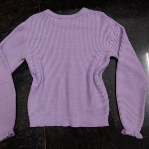 🌹Zudio Brand Lavender Color Sweater🌹