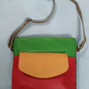 Leather Womens Sling Bag