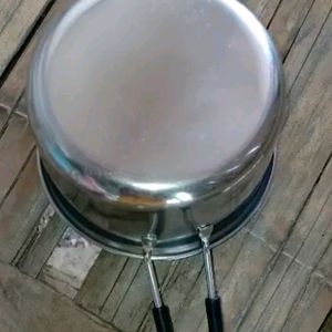 Brand New Steel Sauce Pan With Tag And Cover