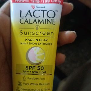 Lactocalamine Sunscreen