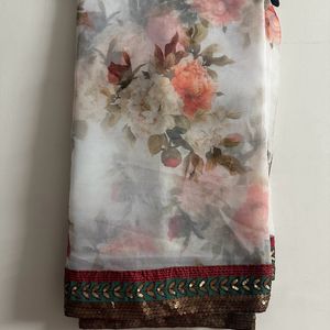 Pure Organza Saree