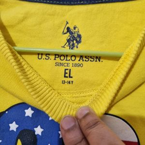 🟡Bright Yellow Sweatshirt for Boys 🟡