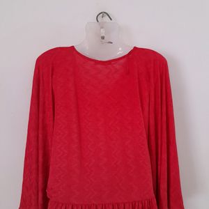 Red Partywear Dress (Women's)