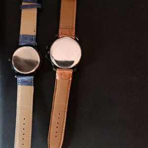 Leather Analog Watches