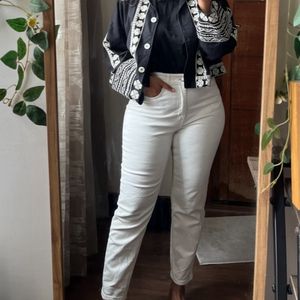 H&M White Jeans