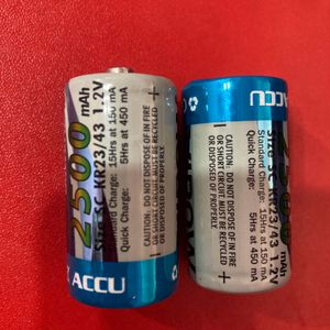 Rechargeable 2500 Mah NI MH Batteries