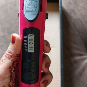 Hair Straightener + Curler With free Wax Heater