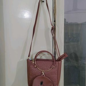 Trendy Slingbag With Mini Purse Free