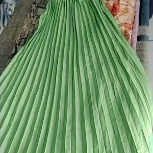 Stylish Partywear Green Gown