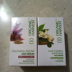 Combo Of 2 Organic harvest Serum(day/ni8)