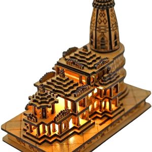 Ram Mandir With Light Charger & Adapter