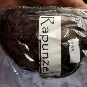 Hair Extension With 5clips ( Light Brown)