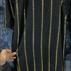 Black Kurta With Dupatta