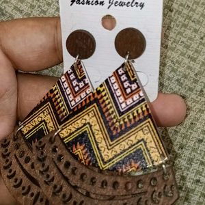 Brown Earrings