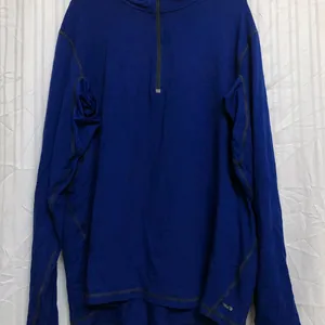 Champion Blue Long Sleeve T Shirt