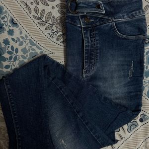 High Waist Skinny Fit Jeans