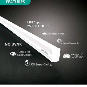 LUMAPRO GREAT WHITE LED 20W Square Batten 1100mm