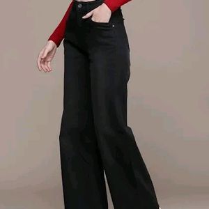 The Roadster Life Co. Women Wide Leg High Rise