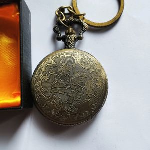 Antique Looking Naruto Anime Pocket Watch